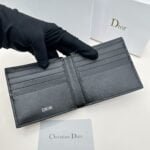DIOR Short wallet Black Size: 11*10*5cm - 图片 4