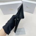 DIOR Short wallet Black Size: 11*10*5cm - 图片 8