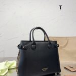 Burberry Tote handbag size:  33 26cm