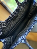 Dior Three-dimensional flocking embroidery tote bag size: 35cm/ 41cm - 图片 7