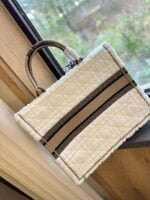 Dior embroidery tote bag size: 20cm/35cm/41cm - 图片 6