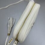 YSL MONOGRAM SAINT LAURENT LOU quilted leather camera bag white with gold hardware 520534 size: 23*16*6CM - 图片 8