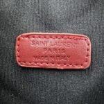 YSL MONOGRAM SAINT LAURENT LOU quilted leather camera bag red with gold hardware 520534 size: 23*16*6CM - 图片 5