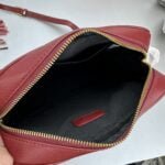 YSL MONOGRAM SAINT LAURENT LOU quilted leather camera bag red with gold hardware 520534 size: 23*16*6CM - 图片 7