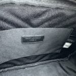 YSL MONOGRAM SAINT LAURENT LOU quilted leather camera bag black with sliver hardware 520534 size: 23*16*6CM - 图片 9