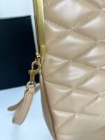 YSL23 New arrival Handbag Crossbody bag apricot 71314 size: 25*20cm - 图片 7