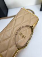 YSL23 New arrival Handbag Crossbody bag apricot 71314 size: 25*20cm - 图片 2