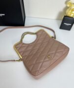 YSL23 New arrival Handbag Crossbody bag Leather pink 71314 size: 25*20cm - 图片 5