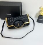 YSL23 New arrival Handbag Crossbody bag black 71314 size: 25*20cm