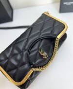 YSL23 New arrival Handbag Crossbody bag black 71314 size: 25*20cm - 图片 8