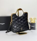 YSL23 New arrival Handbag Crossbody bag black 71314 size: 25*20cm - 图片 2