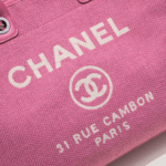 Chanel new beach bag denim bag pink with little wallet size: 48*38*30*14cm - 图片 2