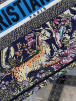 Dior Tote embroidery Animal pattern size: 36*18*28cm - 图片 3