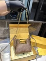 Fendi way Double F-buckle size: 20*9*17cm - 图片 6