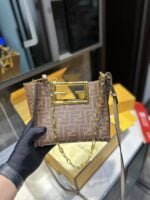 Fendi way Double F-buckle size: 20*9*17cm - 图片 8