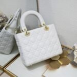 Dior my lady Five-checked sheepskin Shoulder handbag size: 24*11*20cm - 图片 3