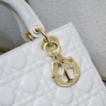 Dior my lady Five-checked sheepskin Shoulder handbag size: 24*11*20cm - 图片 5