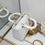 Dior my lady Five-checked sheepskin Shoulder handbag size: 24*11*20cm - 图片 6