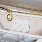 Dior my lady Five-checked sheepskin Shoulder handbag size: 24*11*20cm - 图片 9