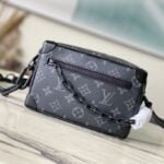 Louis Vuitton / LV monogram mini soft trunk eclipse m44735 Black size:18.5 * 13.0 * 8.0 cm
