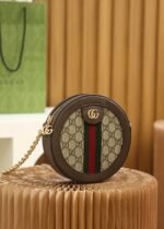 GUCCI / GG OPHIDIA GG Round bag size: 18*18*4.5cm - 图片 2