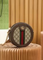 GUCCI / GG OPHIDIA GG Round bag size: 18*18*4.5cm - 图片 5