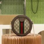 GUCCI / GG OPHIDIA GG Round bag size: 18*18*4.5cm - 图片 9
