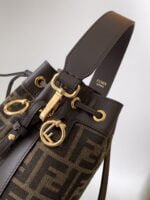 Fendi mon tresor mini Bucket bag size:18.5*12*10cm - 图片 8