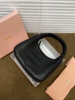 Miuwander lambskin matelasse texture embroidery Handbag  size: 22cm - 图片 6