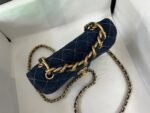 Chanel 23s denim postman cover bag 尺寸：14*19*6cm - 图片 4
