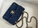 Chanel 23s denim postman cover bag 尺寸：14*19*6cm - 图片 7