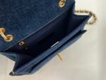 Chanel 23s denim postman cover bag 尺寸：14*19*6cm - 图片 9