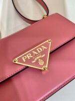 Prada Waxed cowhide Messenger bag 1bd340 size: 20*13.5*5.5cm - 图片 6