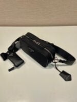 Prada nylon small messenger bag 1bh197a size: 22*12*7.5cm - 图片 3
