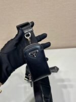 Prada nylon small messenger bag 1bh197a size: 22*12*7.5cm - 图片 5