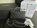 Chanel 23p Black Horse kelly long handle bag size:19cm*11*5cm - 图片 8