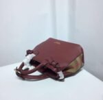 Burberry Heritage Archive The Banner wine red size: 25*19*12cm - 图片 4