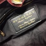 Burberry Heritage Archive The Banner wine red size: 25*19*12cm - 图片 7