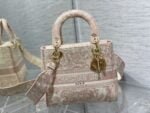 Dior Tiger embroidery Princess Diana handbag size:24cm*20cm*11cm - 图片 2