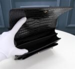 YSL/ saint laurent Crocodile print shoulder bag original quality size：22*16*8cm - 图片 9