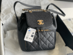 Chanel Classic backpack Black ball pattern series size: 24x21x16cm - 图片 2